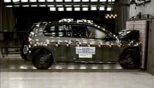 Front crash test image