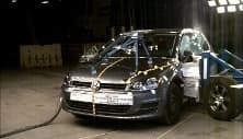 Side crash test image