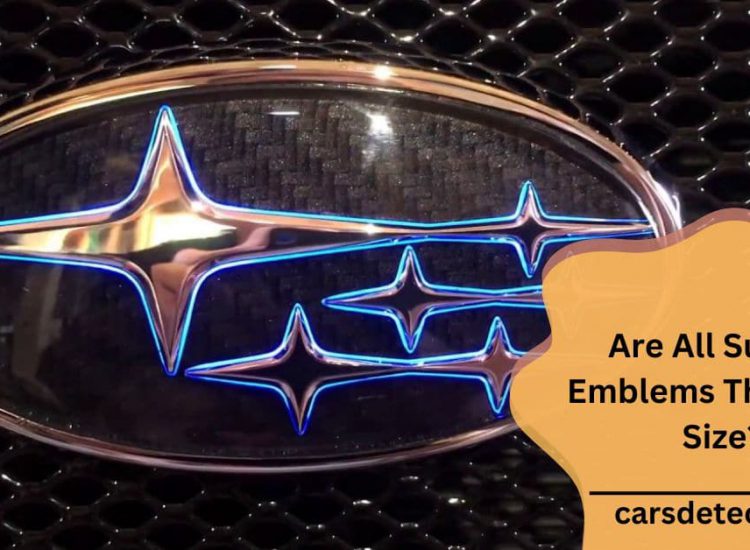 Are All Subaru Emblems The Same Size?